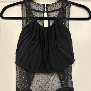 Morgan & Co Black Formal Dress Size 9/10 fits like a 4/6